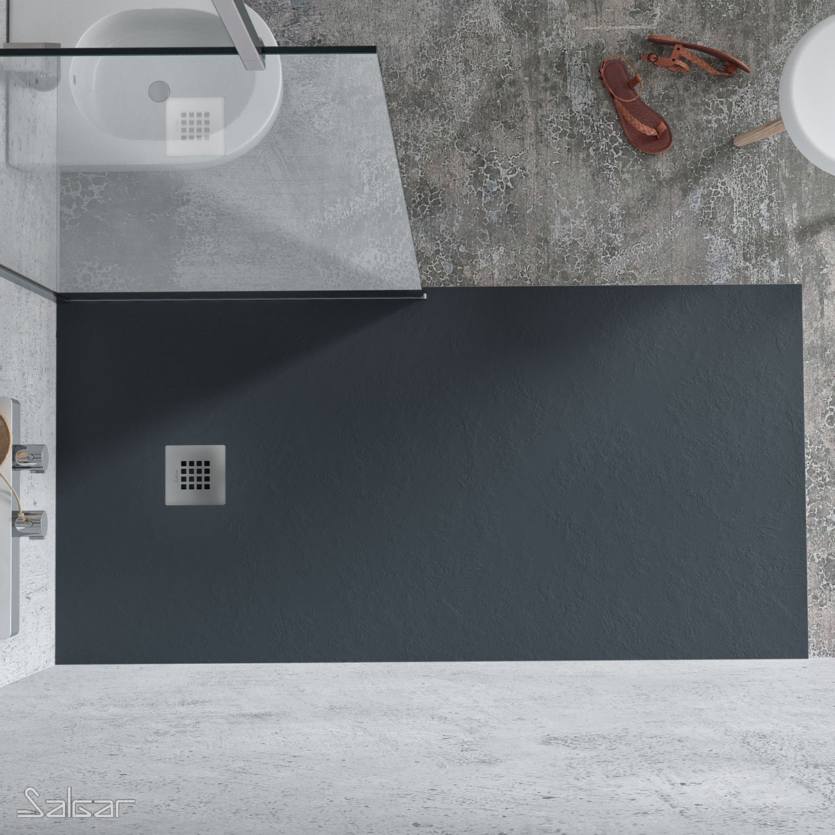 ShowerTrays™ Resin Slate Shower Tray